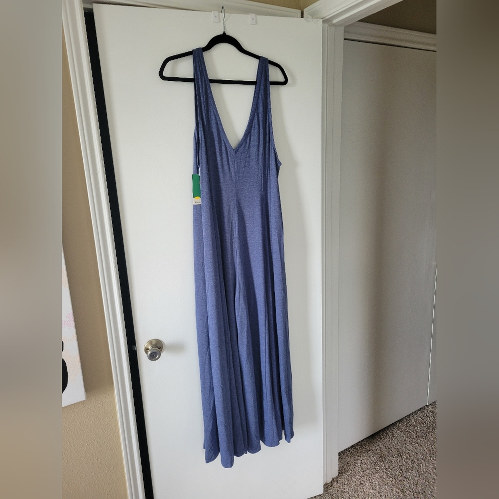 Halara wide leg flowy casual jumpsuit